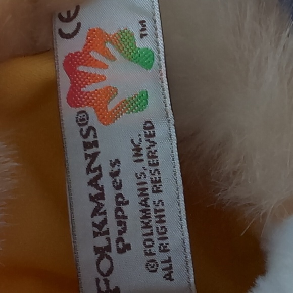 Folkmanis Orange Tabby Kitten/Cat Hand Puppet. - Picture 5 of 8